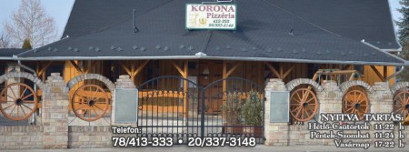 Kiskőrös *** KORONA PIZZÉRIA 15-25-50%